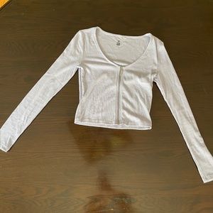 Lavender Long Sleeve with Zipper
